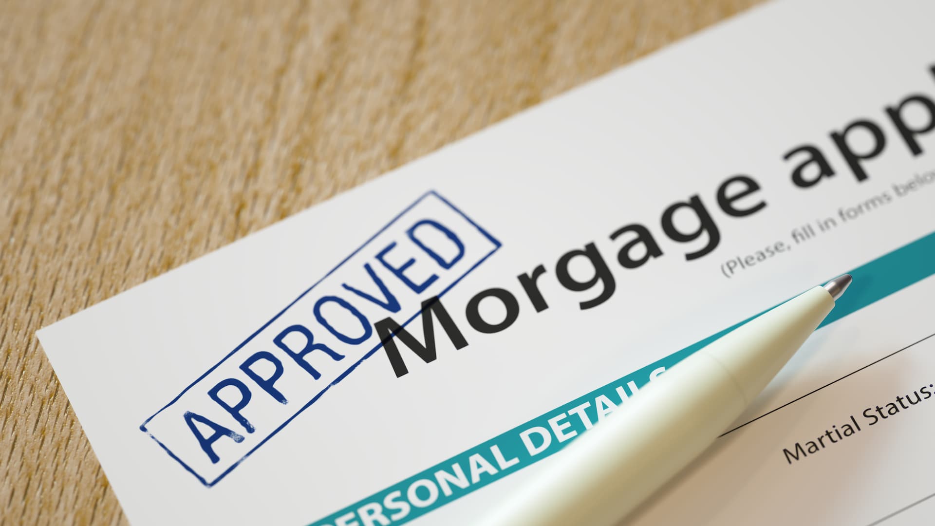 Approved mortgage
